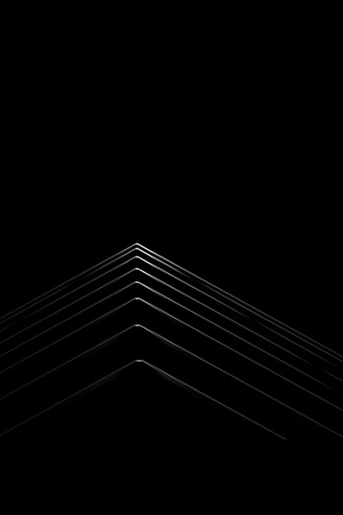Abstract architectural light lines